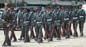 The-Lagos-funeral-for-late-Dim-Odumegwu-Ojukwu-held-at-the-Tafawa-Belewa-Square-Lagos.-Some-cadet-officers-in-a-match-past